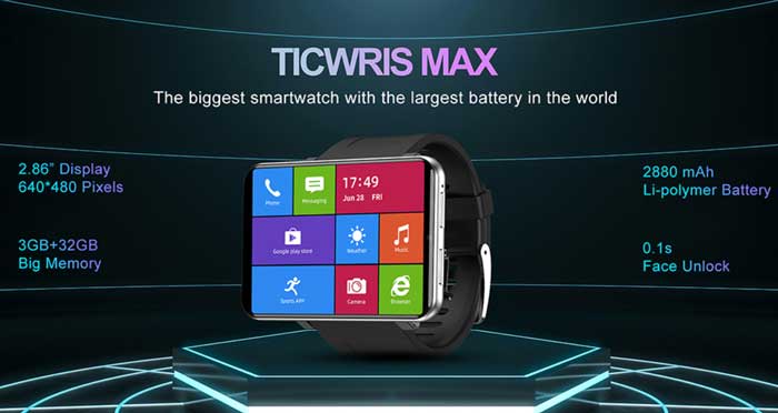 Розумні годинники TicWris Max