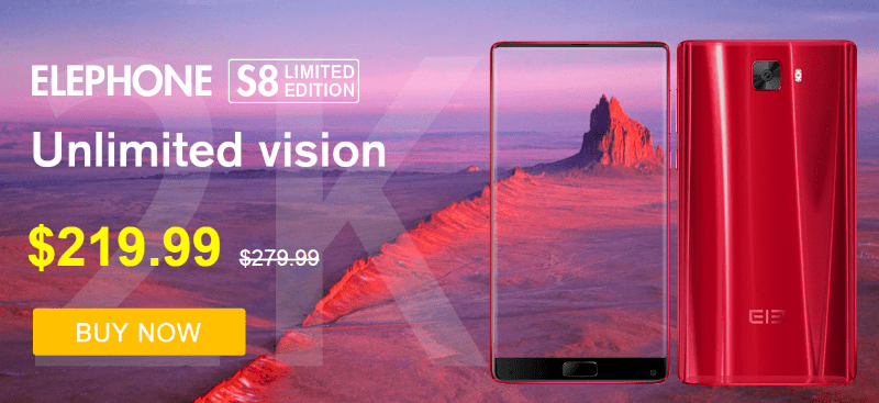 Elephone S8 Limited Edition У продажу на Gearbest.com