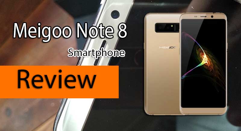 Meigoo Note 8 4G Phablet Review - подвійна камера, розблокування обличчя