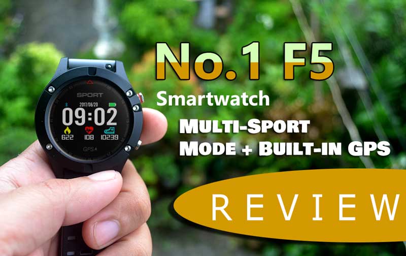 No1 F5 Smartwatch Review - Мульти-спортивний режим + вбудований GPS