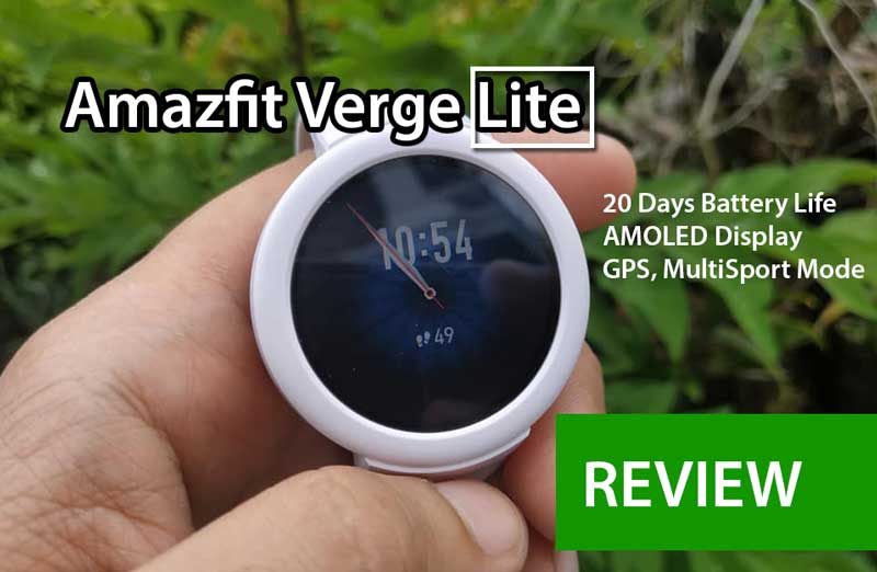 [Огляд] Amazfit Verge Lite - бюджетний розумний годинник для любителів фітнесу