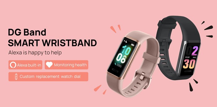 Doogee DG Band - фітнес-трекер із вбудованою Alexa