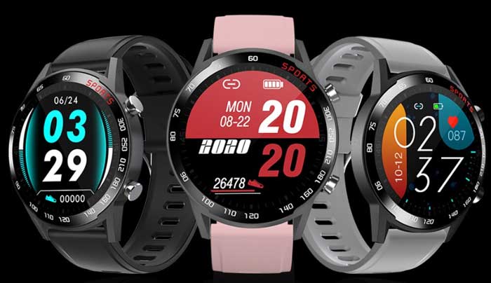 E50 Smartwatch - спортивний пристрій з датчиком температури тіла
