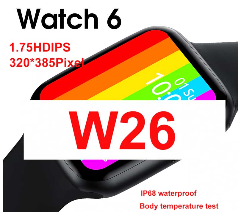 IWO W26 Smartwatch, оновлення годинника 6 - огляд функцій