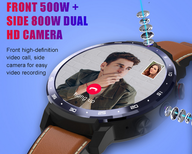 LEMFO LEM12 Smartwatch - огляд подвійної камери та розблокування обличчя