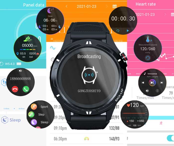 LOKMAT-Comet-3-smartwatch-functions