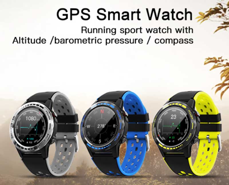 M7C Smartwatch - міцний розумний годинник із вбудованим GPS