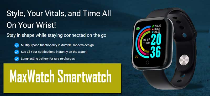 функції розумного годинника maxwatch