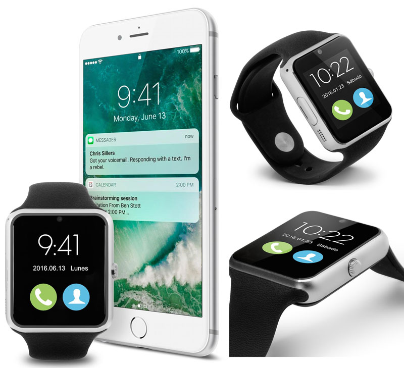 Nueboo Smartwatch 4EVER простий, з функцією дзвінка