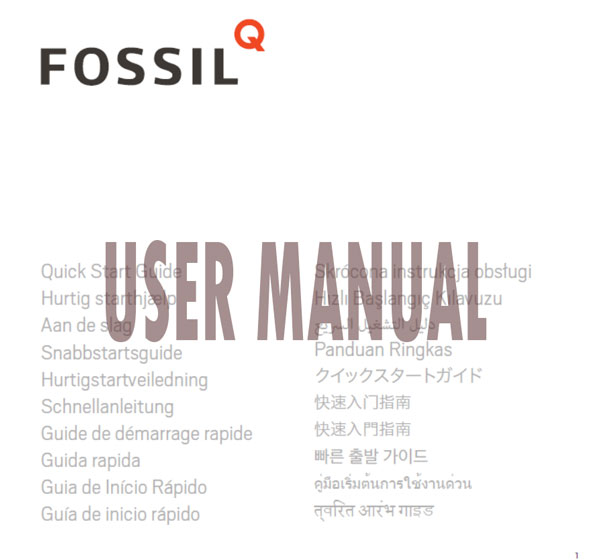 [PDF] Завантажити посібник користувача Fossil Hybrid Smartwatch