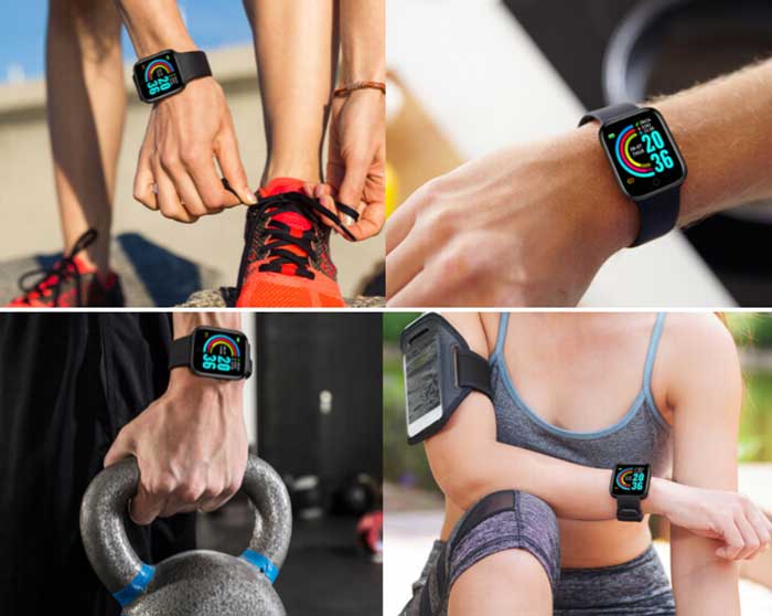 Запитання щодо Oshenwatch, магазину Amazon, додатку FitPro, зарядного кабелю