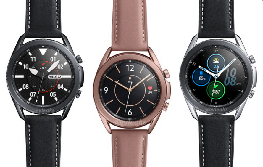Samsung Galaxy Watch 3 буде доступний у кольорах титану, бронзи та золота