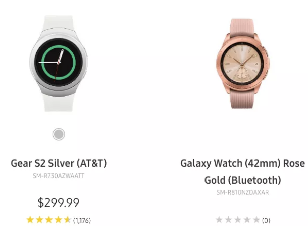 Samsung Galaxy Watch - Витік зображення