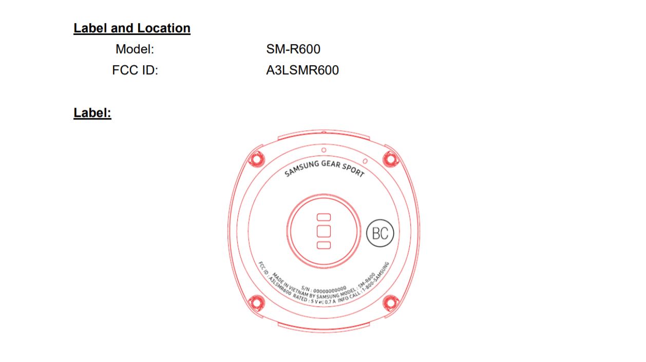 Смарт-годинник Samsung Gear Sport помічений на FCC