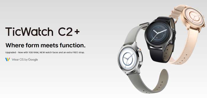 ticwatch c2 + розумні годинники
