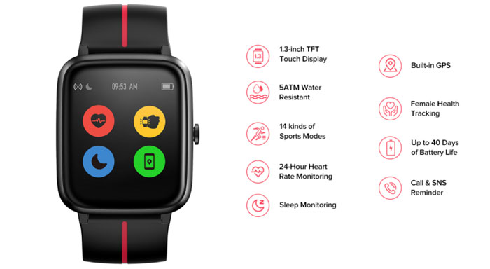 Ulefone Watch - Огляд функцій