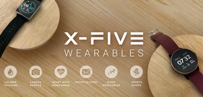 X-Five Smartwatch - мінімалістичний, спортивний одяг