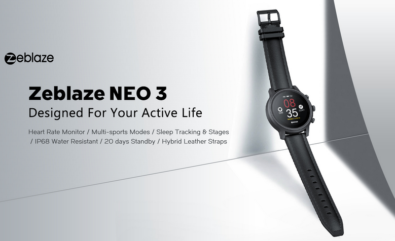 Розумні годинники Zeblaze Neo 3
