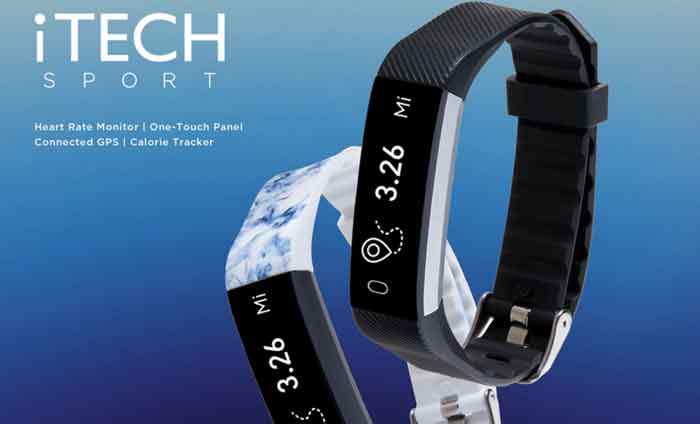 iTech Sport Fitness Tracker - Огляд функцій, тонкий та легкий