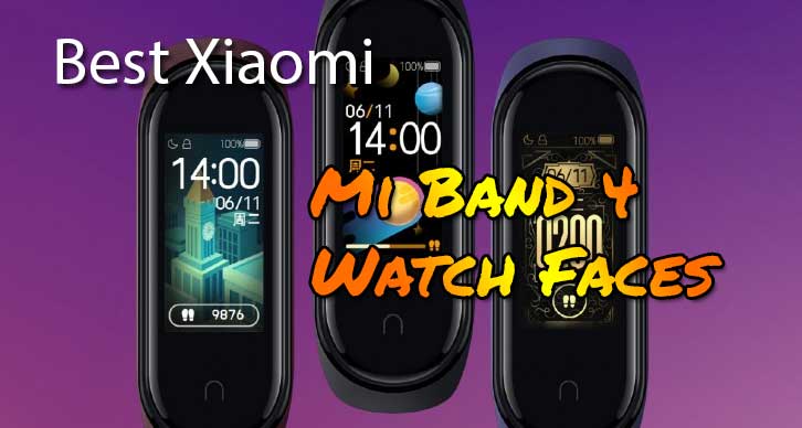 Найкращі циферблати для Xiaomi Mi Band 4