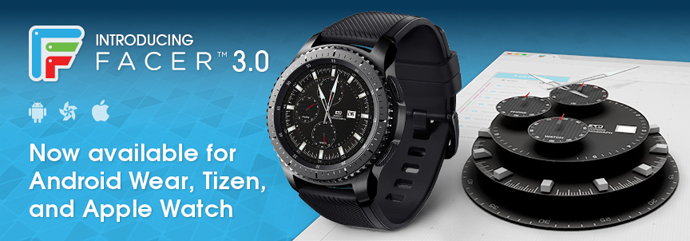 Завантажте додаток Facer Watch Face для Gear S3