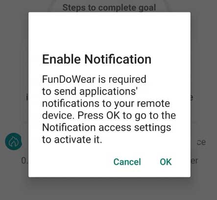 Повідомлення про знос Fundo
