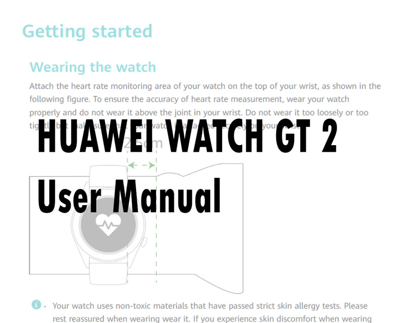 Huawe-Watch-GT2-Посібник користувача