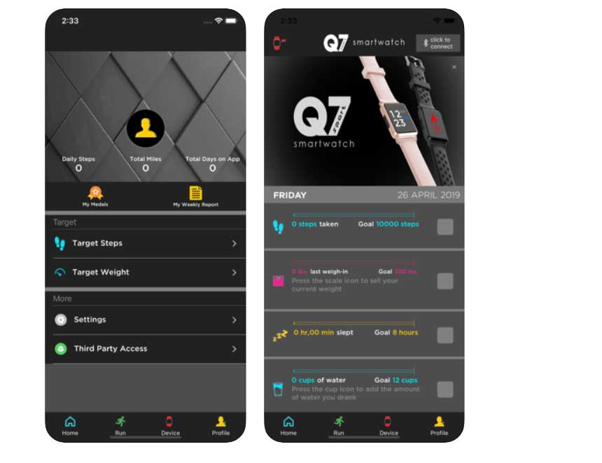 Q7 Sport Smartwatch - Налаштування, програма підтримки, Завантажити посібник користувача