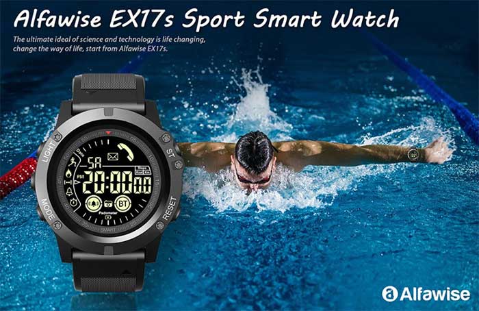 Alfawise EX17S Sports Smartwatch - Код купона