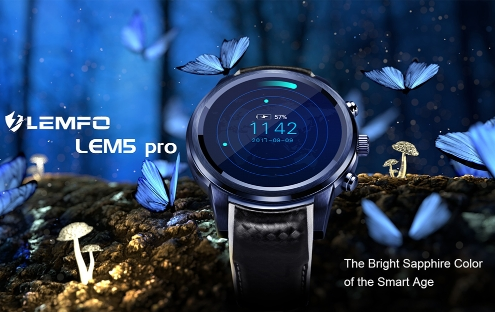 LEMFO LEM5 Pro Smartwatch - Час, щоб отримати його менше