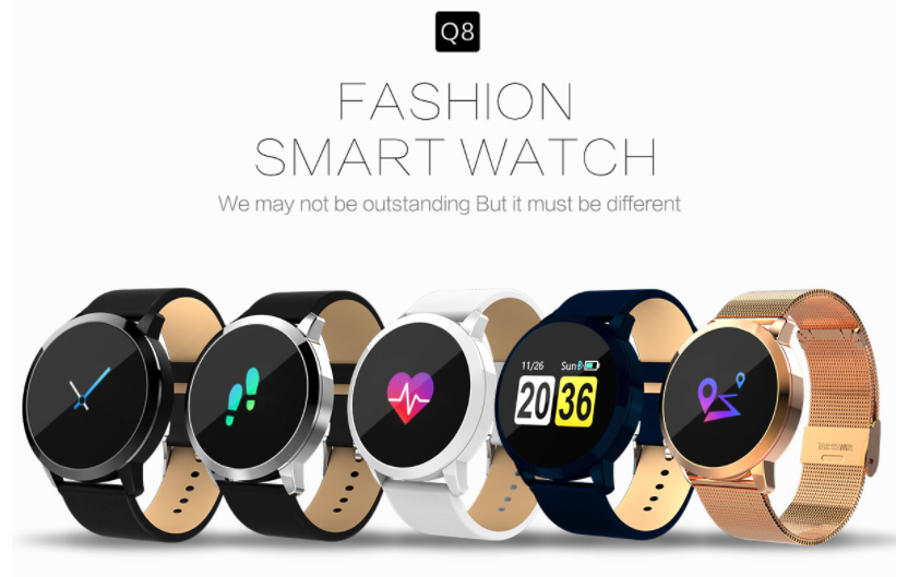Новий одяг Q8 Smartwatch - 150 днів у режимі очікування